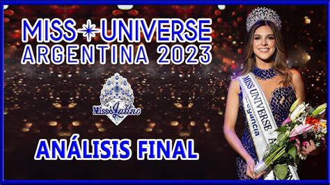 miss universo argentina 2023